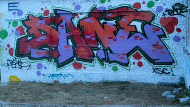 Graffiti Wall - Photo by danexscid