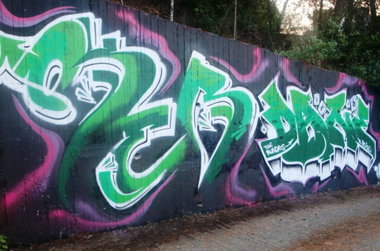 Graffiti Wall - Photo by danexscid