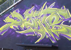 Graffiti Wall in Wanzleben-börde - Photo by davidduits (2017)