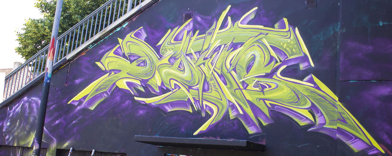 Graffiti Wall in Wanzleben-börde - Photo by davidduits (2017)