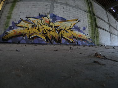 Graffiti Wall in België - Photo by davidduits (2019)