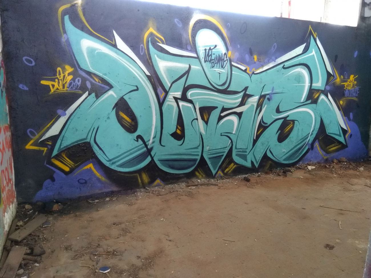 Graffiti Wall in België - Photo by davidduits - graffiti (2019)