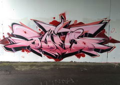 Graffiti Wall in België - Photo by davidduits - graffiti (2019)