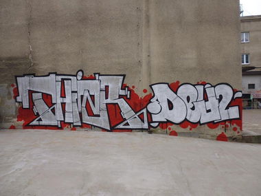 Graffiti Wall - Photo by daybeforetommorow - Dwk, Dms, Thizr