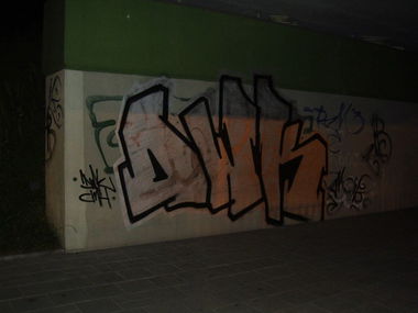 Graffiti Wall in Ukraina - Photo by daybeforetommorow - Krab, Dey2, Dwk (2007)
