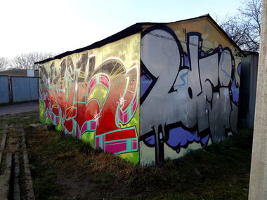Graffiti Wall - Photo by daybeforetommorow - Dwk (2014)