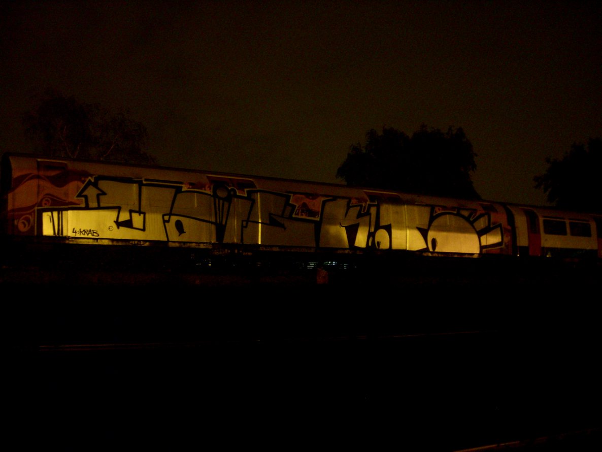 Graffiti Train - Photo by daybeforetommorow - Dwk (2006)