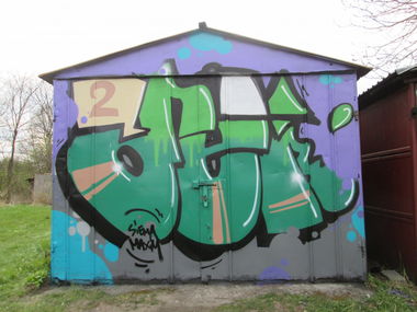 Graffiti Wall - Photo by daybeforetommorow - Kasztan. (2014)