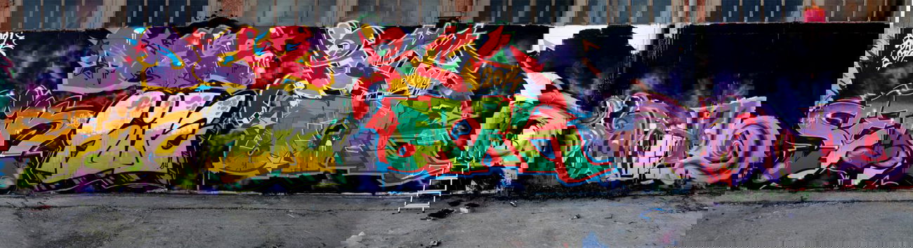 Graffiti Wall - Photo by daybeforetommorow - Dwk, Awe, Dey2 (2014)