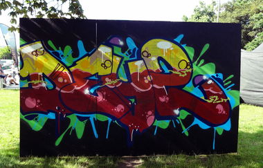 Graffiti Wall - Photo by daybeforetommorow - Kasztan, na, koncercie