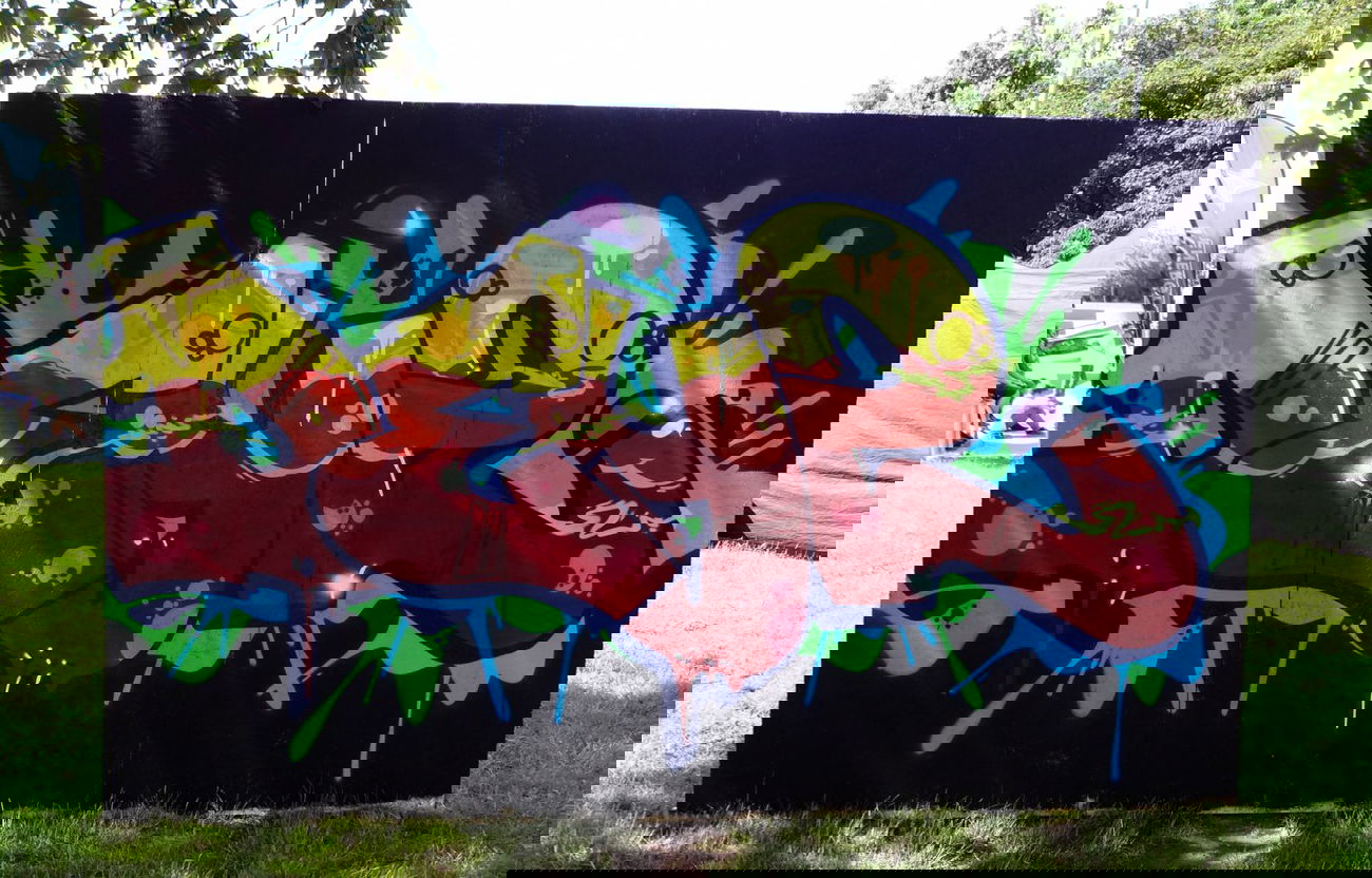 Graffiti Wall - Photo by daybeforetommorow - Kasztan, na, koncercie