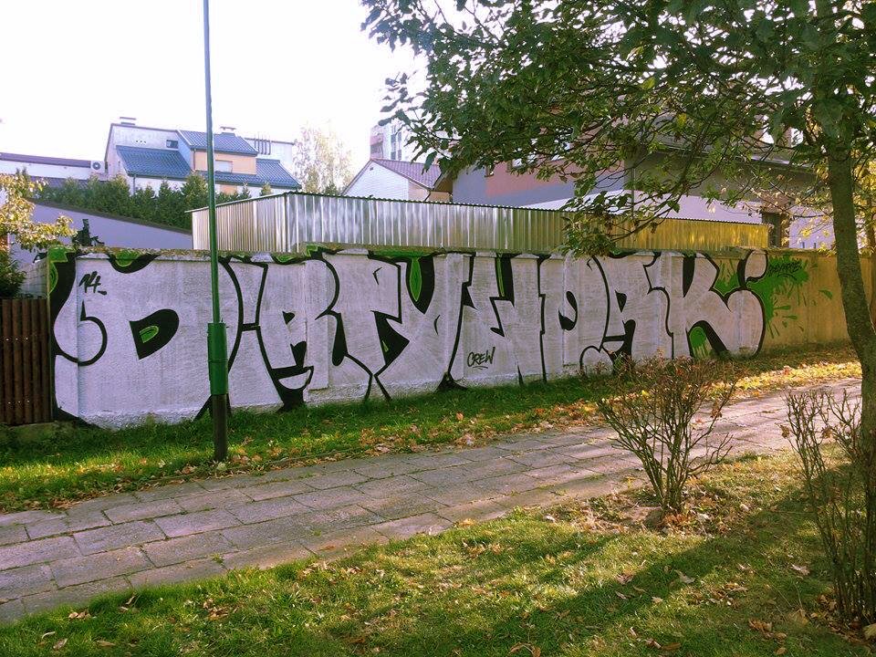 Graffiti Wall - Photo by daybeforetommorow - Dey2, Ceik, Dwk (2014)
