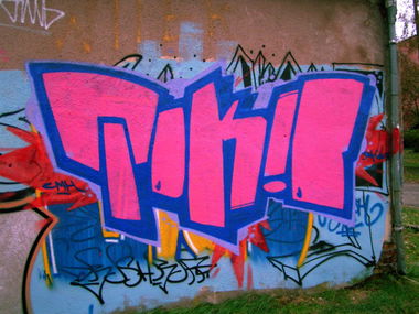 Graffiti Wall - Photo by daybeforetommorow - cmh, dwk (2006)