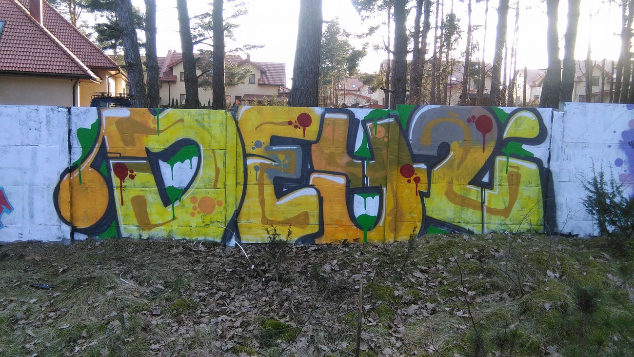 Graffiti Wall - Photo by daybeforetommorow - Dey2 (2017)