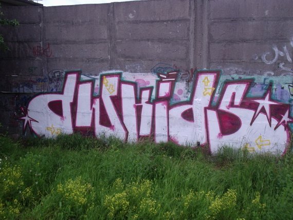 Graffiti Wall - Photo by daybeforetommorow - DWK, Woith, 2dey (2004)