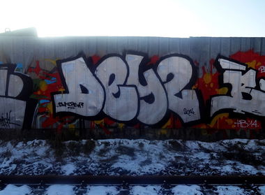 Graffiti Bombing - Photo by daybeforetommorow - Dey2, DWK (2014)