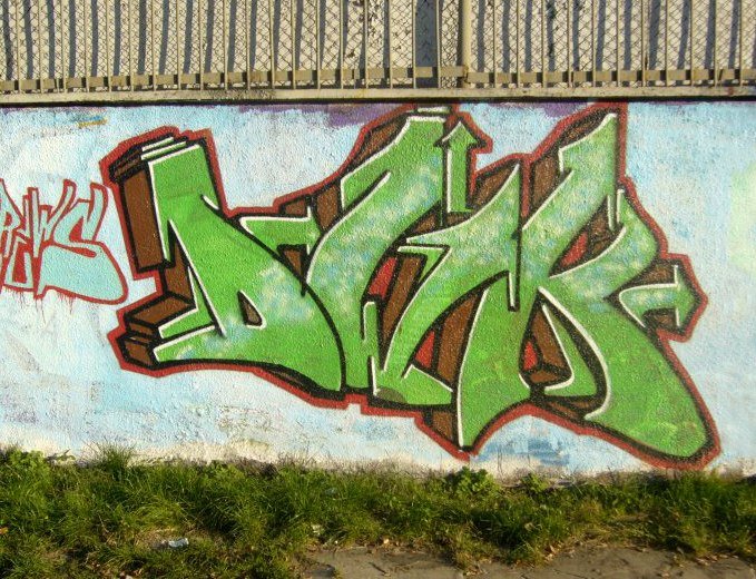 Graffiti Wall - Photo by daybeforetommorow - DWK, Krab