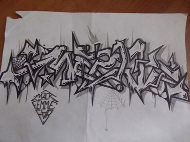 Graffiti Sketch - Photo by deadkennedis (2016)