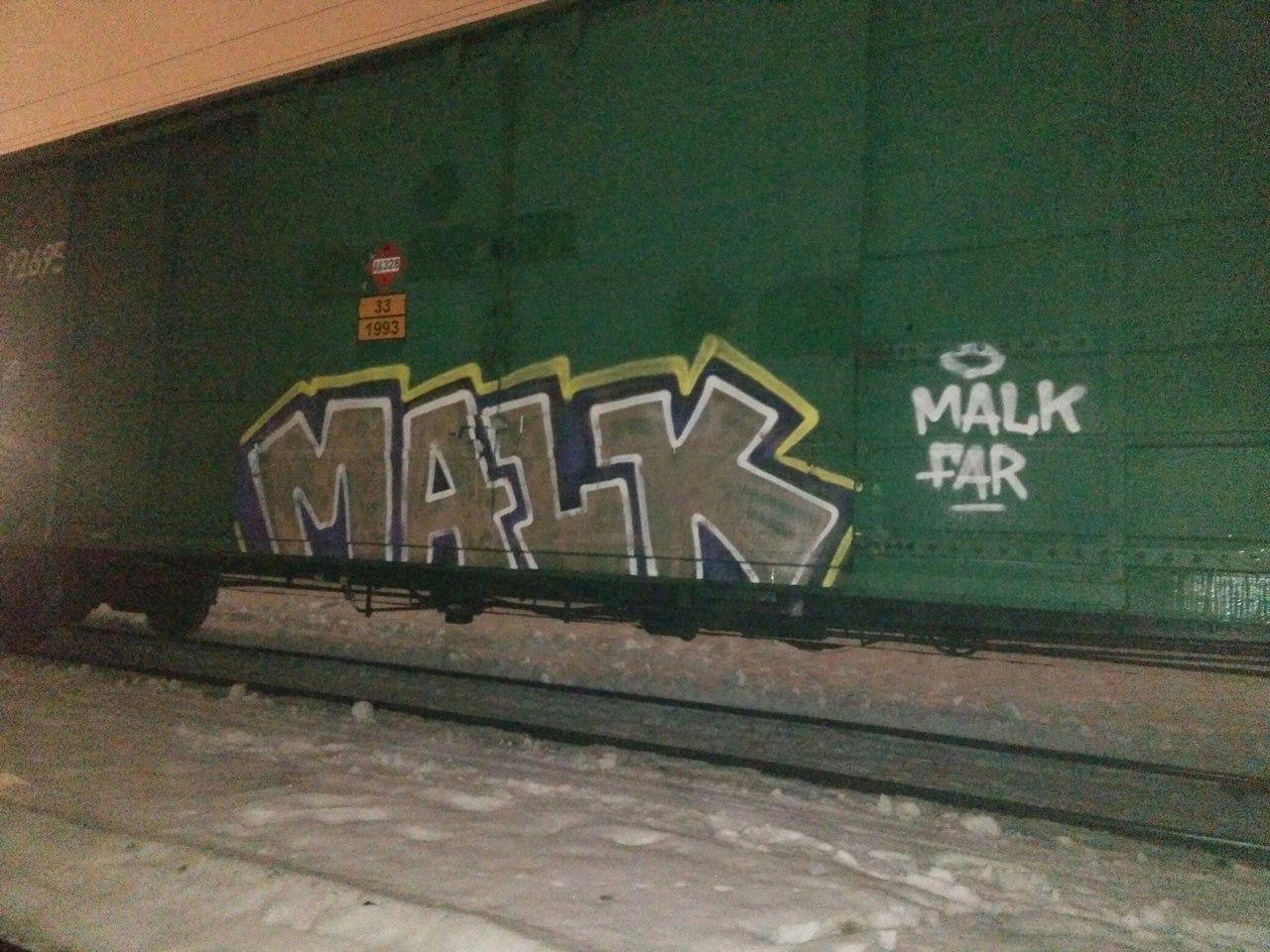 Graffiti Train - Photo by deadkennedis