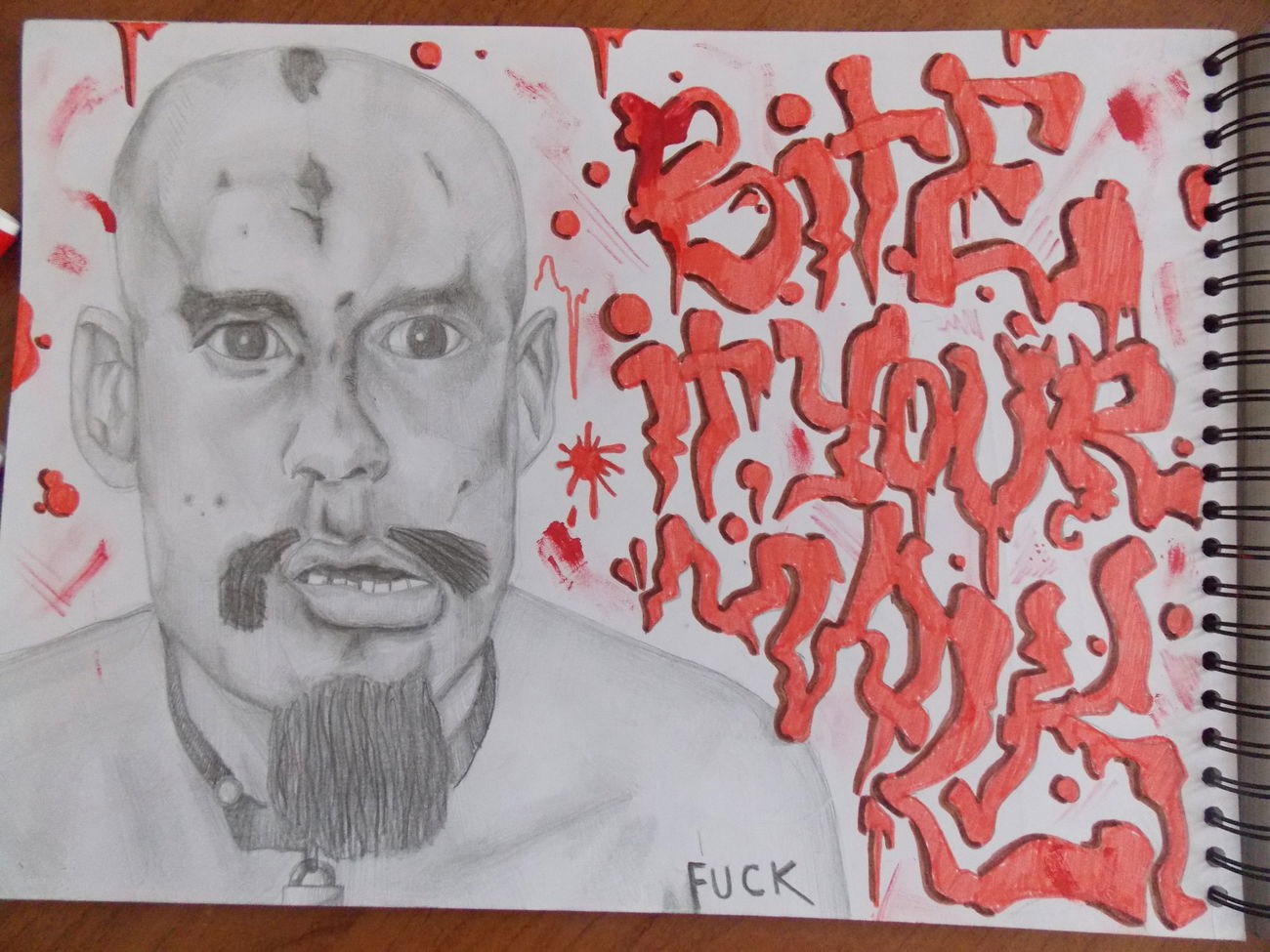 Graffiti Sketch - Photo by deadkennedis (2015)