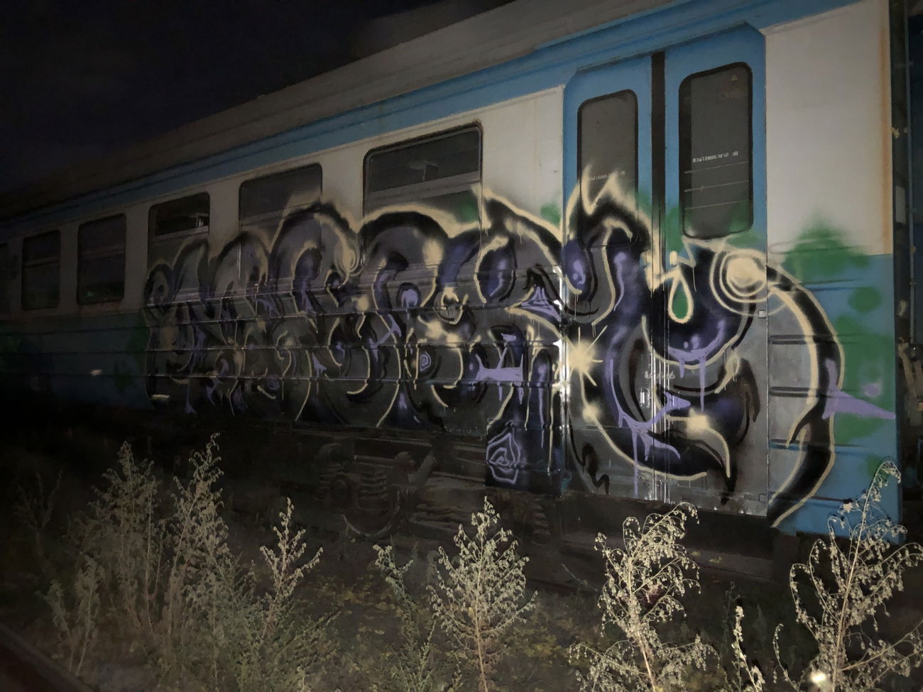 Graffiti Train - Photo by deadkennedis