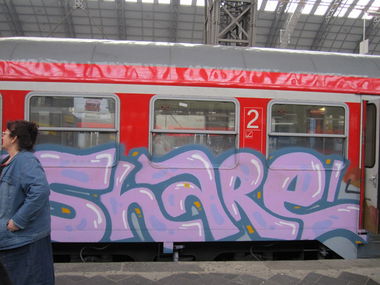Graffiti Train - Photo by deadkennedis - share (2013)