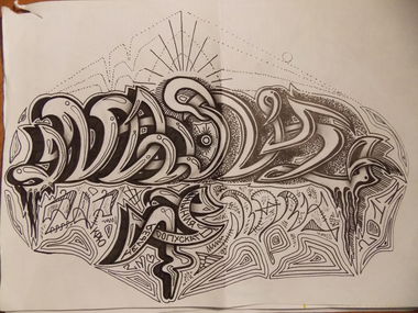 Graffiti Sketch - Photo by deadkennedis