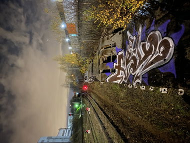 Graffiti Train - Photo by deadkennedis