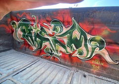 Graffiti Train in Указать Местоположение - Photo by deadkennedis