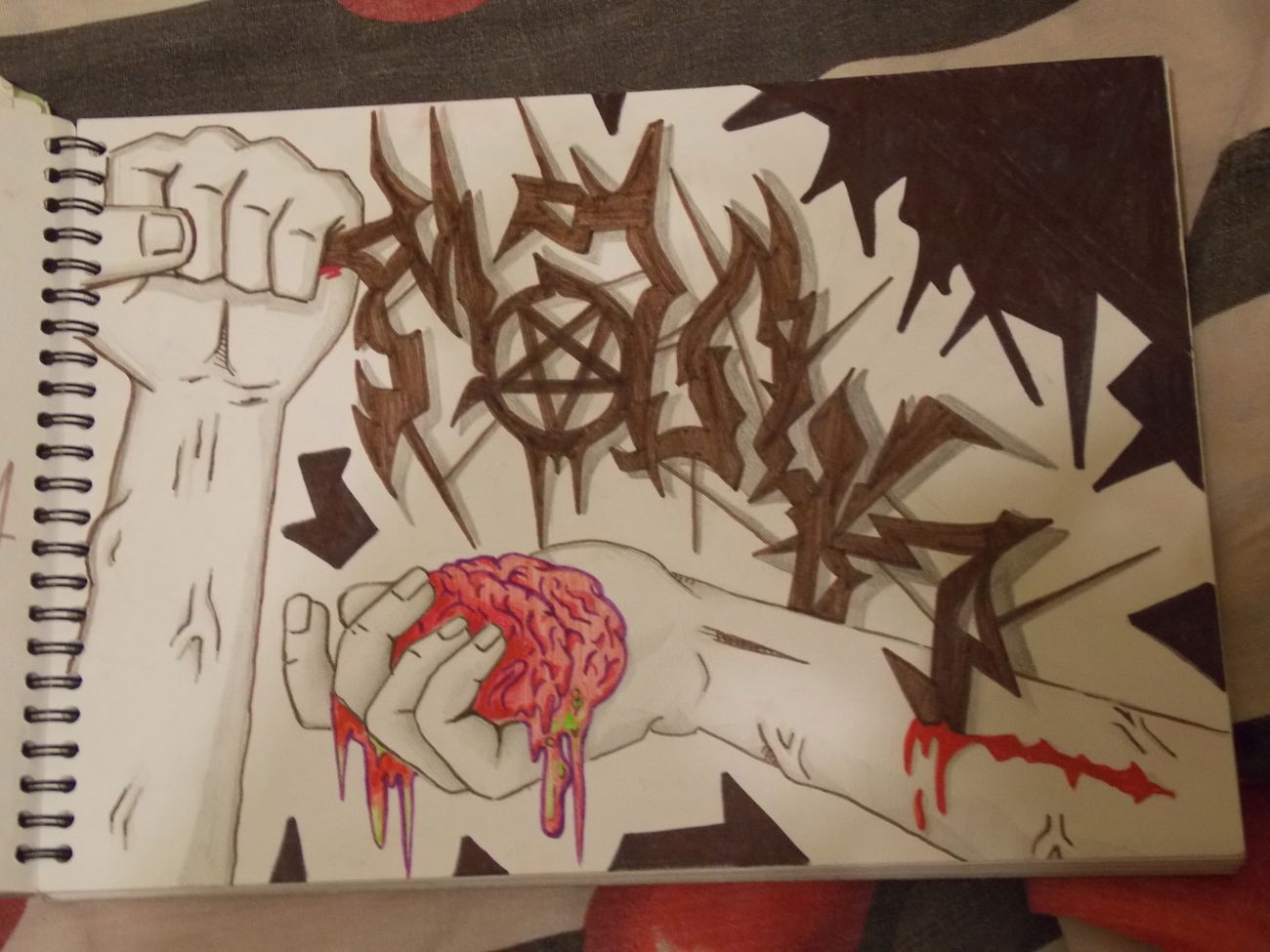 Graffiti Sketch - Photo by deadkennedis (2015)