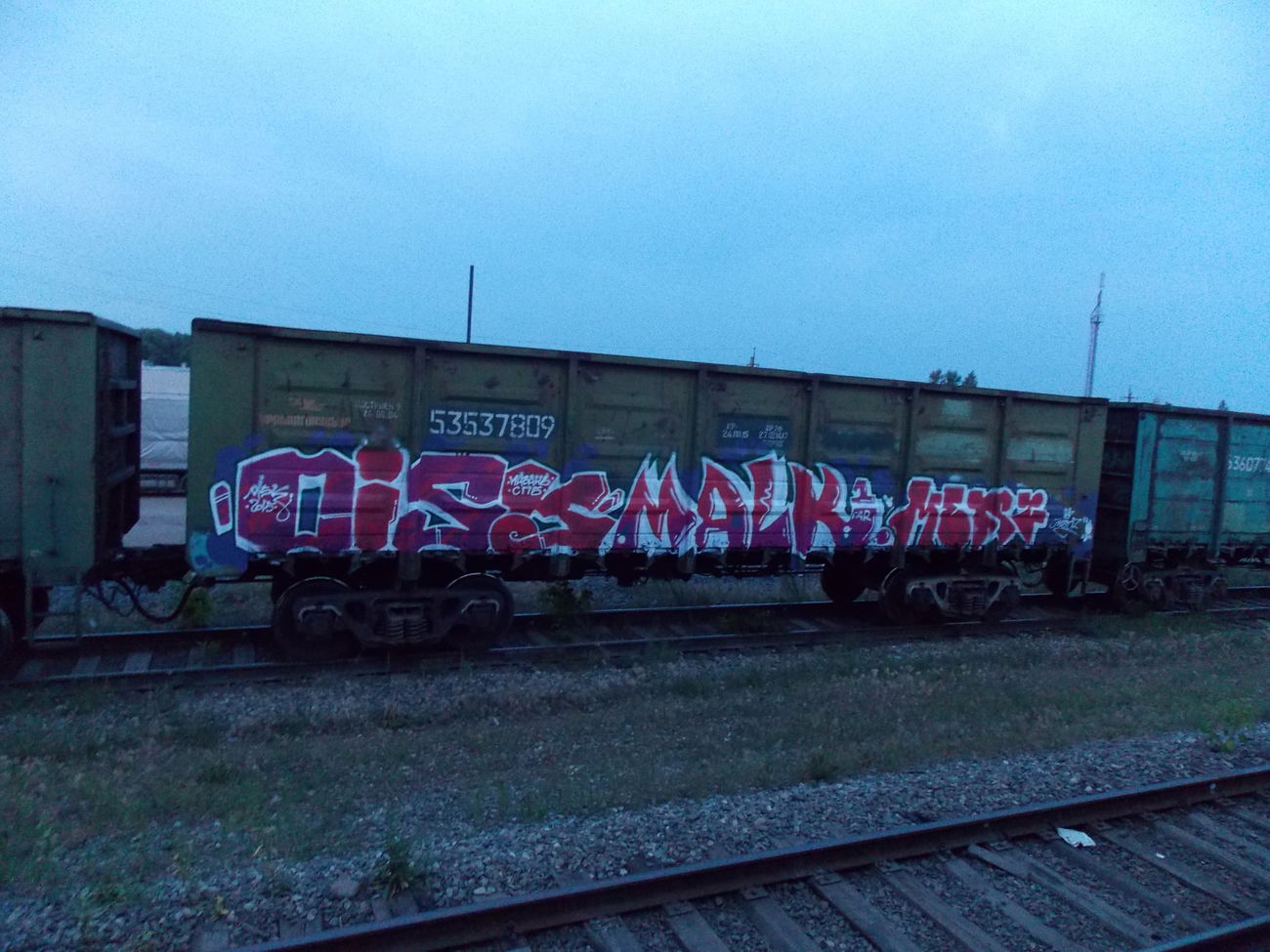 Graffiti Train - Photo by deadkennedis (2015)