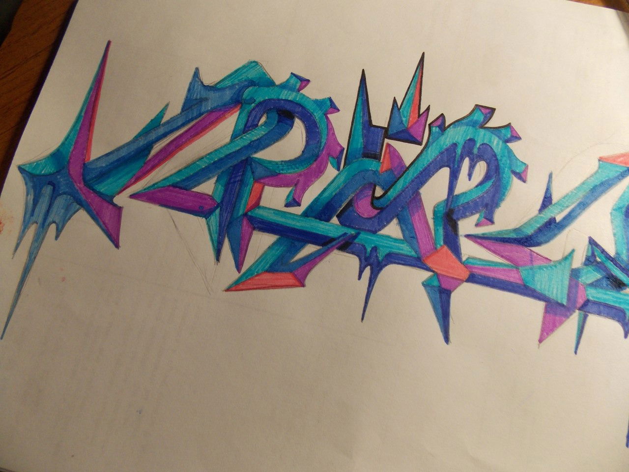 Graffiti Sketch - Photo by deadkennedis