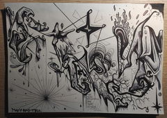 Graffiti Sketch - Photo by deadkennedis