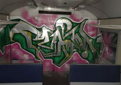 Graffiti Train in Указать Местоположение - Photo by deadkennedis