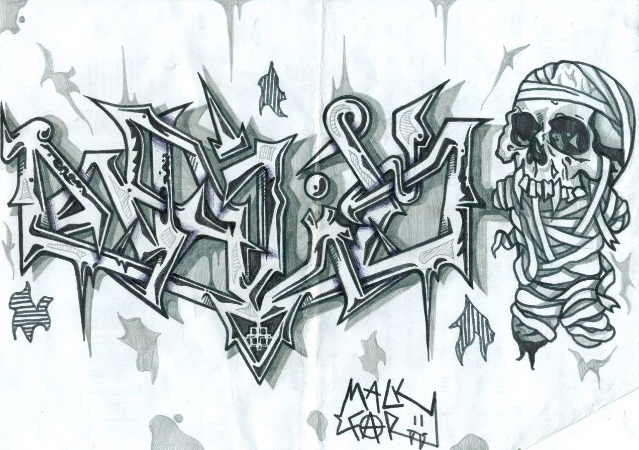 Graffiti Sketch - Photo by deadkennedis (2016)