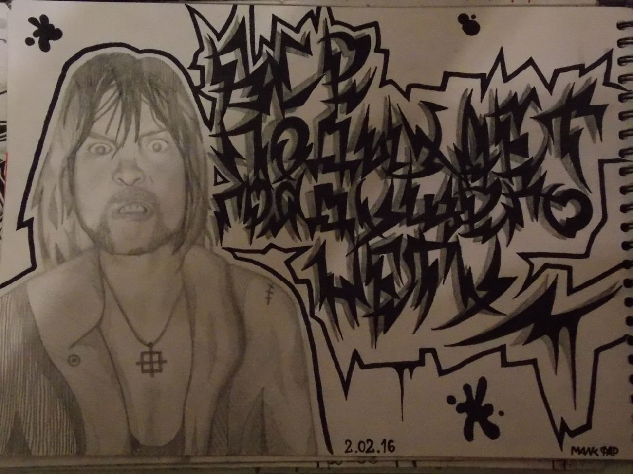 Graffiti Sketch - Photo by deadkennedis (2016)