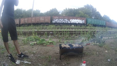 Graffiti in Кузьминки - Photo by deadkennedis