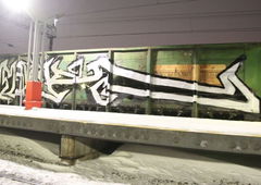 Graffiti Train - Photo by deadkennedis