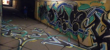 Graffiti Wall - Photo by deadkennedis