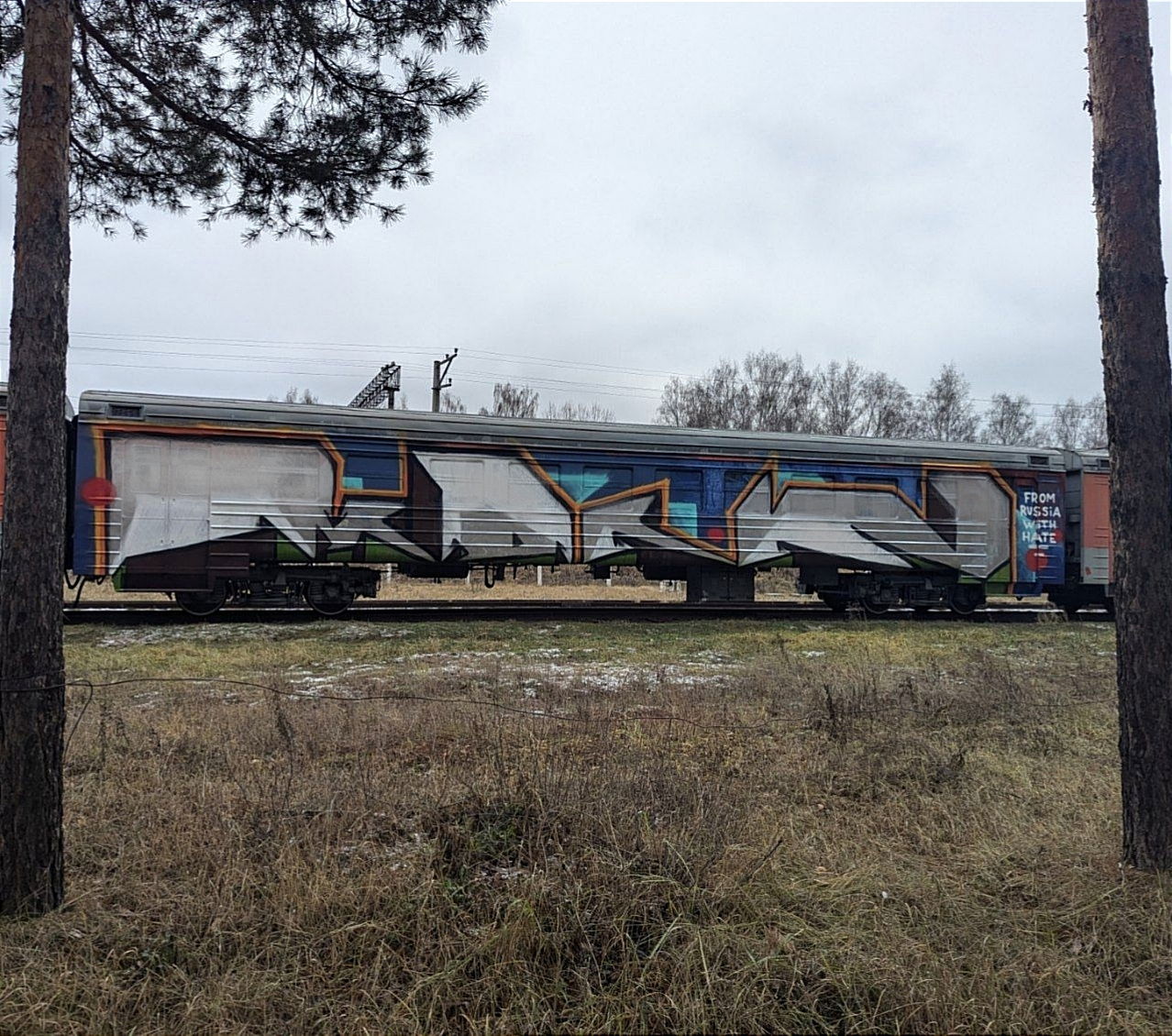 Graffiti Train - Photo by deadkennedis