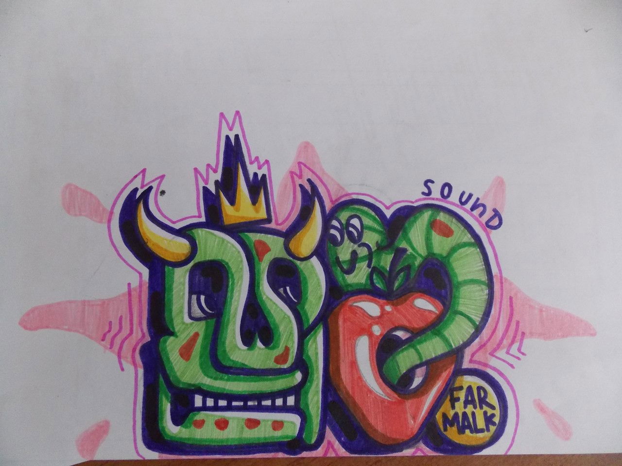 Graffiti Sketch - Photo by deadkennedis