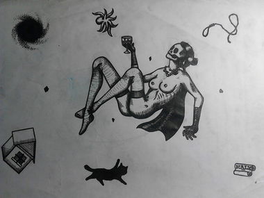 Graffiti Sketch - Photo by deadkennedis