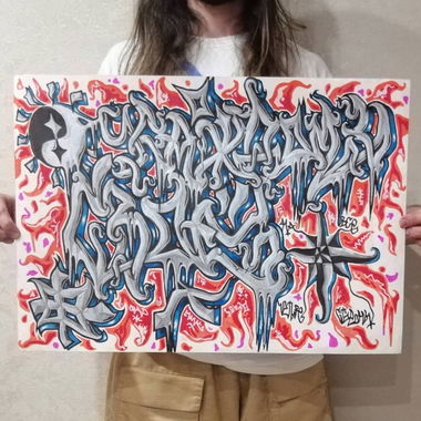 Graffiti Wall - Photo by deadkennedis