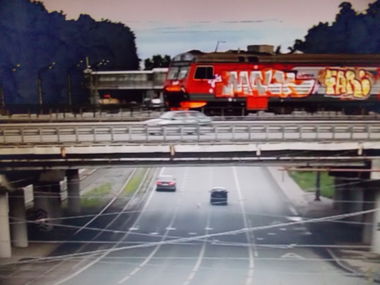 Graffiti Train - Photo by deadkennedis