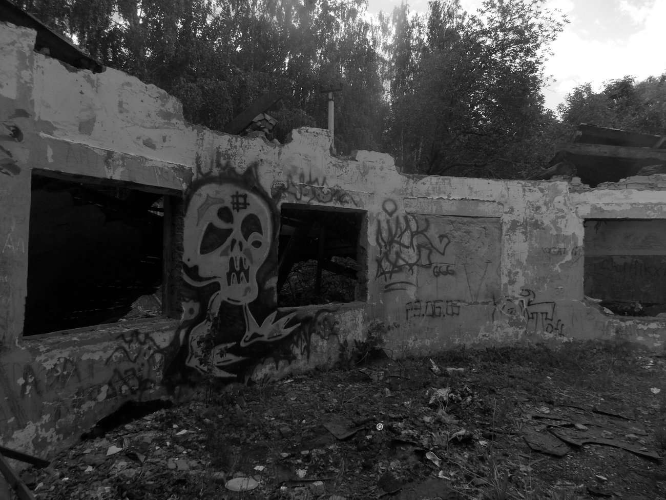 Graffiti Wall - Photo by deadkennedis (2014)