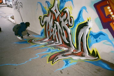 Graffiti Wall - Photo by deadkennedis