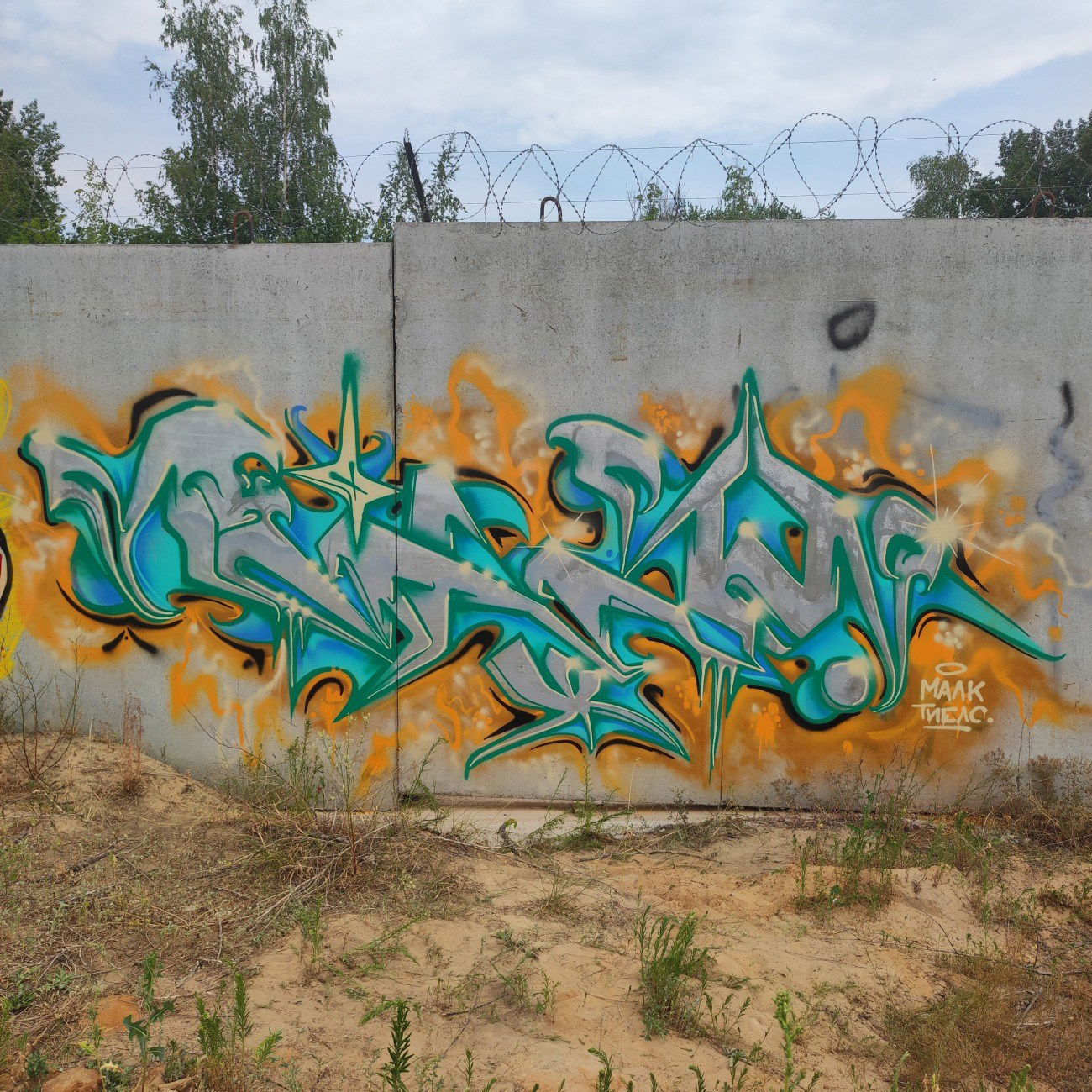 Graffiti Wall - Photo by deadkennedis