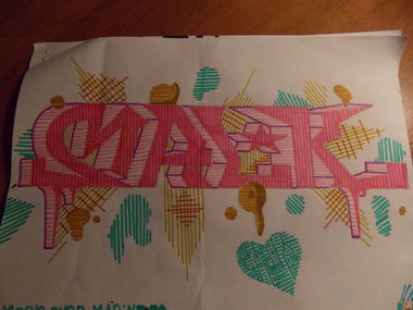 Graffiti Sketch - Photo by deadkennedis (2016)