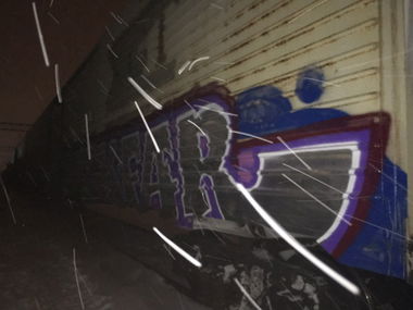 Graffiti Train - Photo by deadkennedis