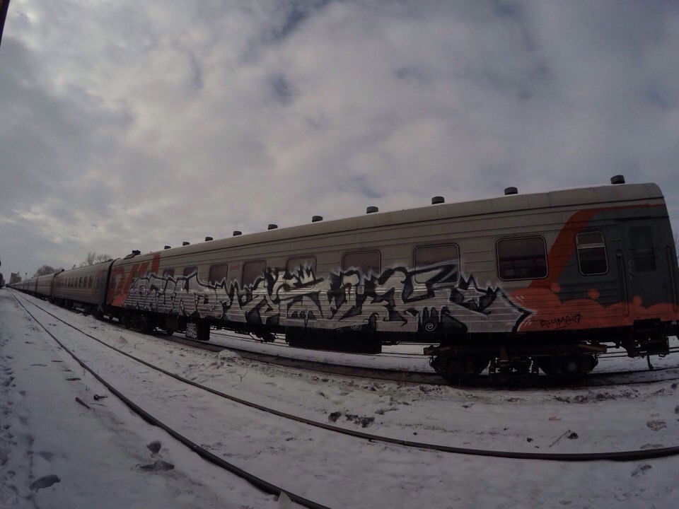 Graffiti Train - Photo by deadkennedis
